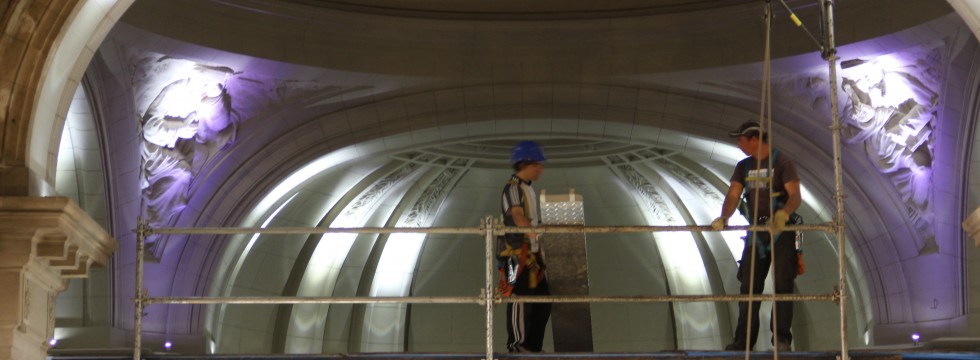 Estructura para restauración de fachada Estructura para restauración de fachada
